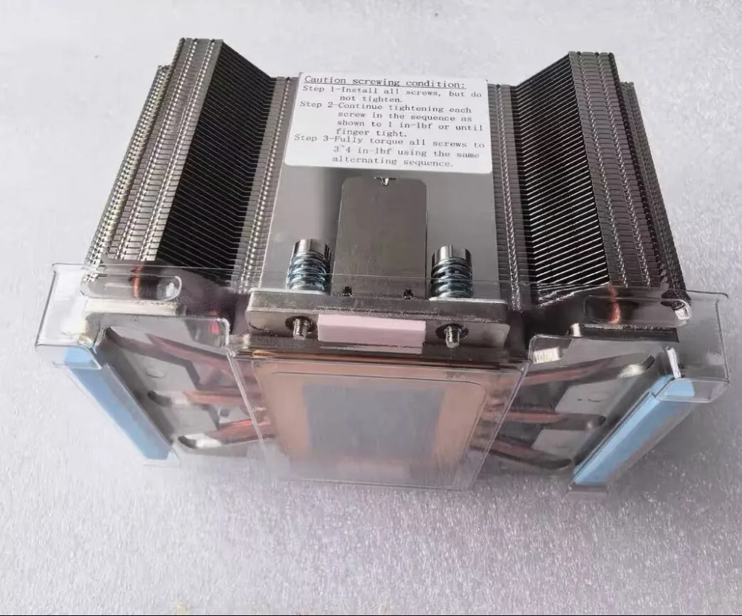 

For V100 SXM2 GPU Cooler V100 Radiator 10 Copper Tubes For cooling Height 9CM Heatsink Fast Ship