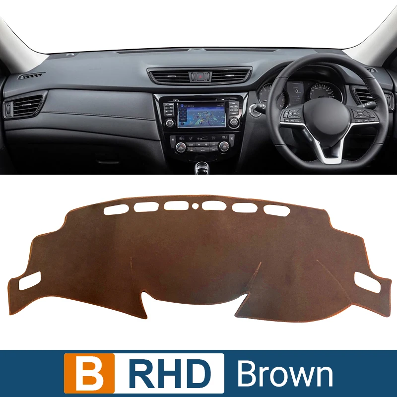Für Nissan X-trail T32 X Trail 2014-2016 2017 2018 2019 2020 Auto Dashboard Abdeckung Vermeiden licht Pad Instrument Panel Matte Teppiche