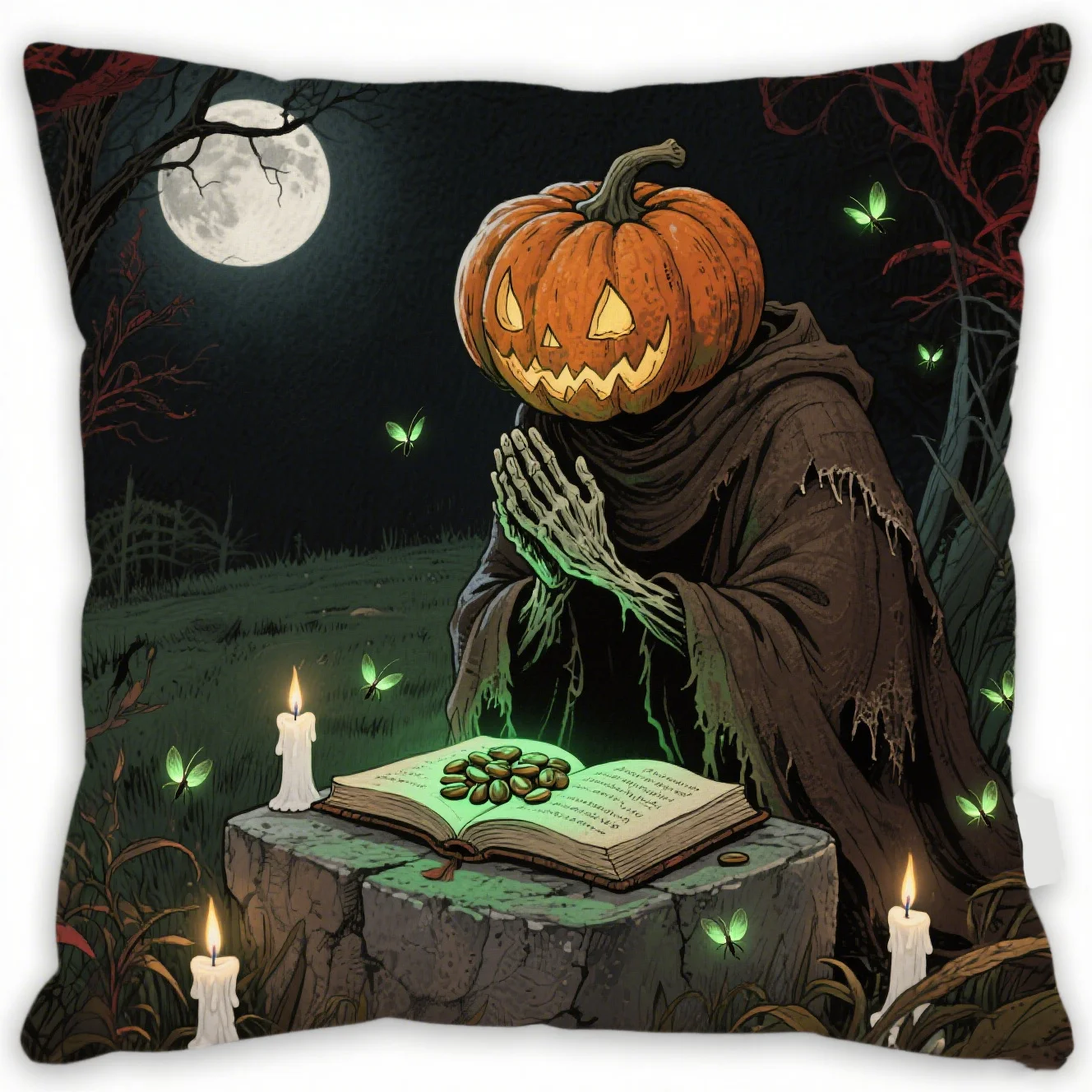 

Macabre Merriment Dia De Los Muertos Pillowcases Featuring Spooky Skulls For A Frightfully Fun Sleeping Environment