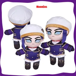 Caitlyn Kiramman Cosplay Plush Plushies Game LoL Mascot Soft Birthday Halloween Party Gifts Adult Children Home Decor Plush