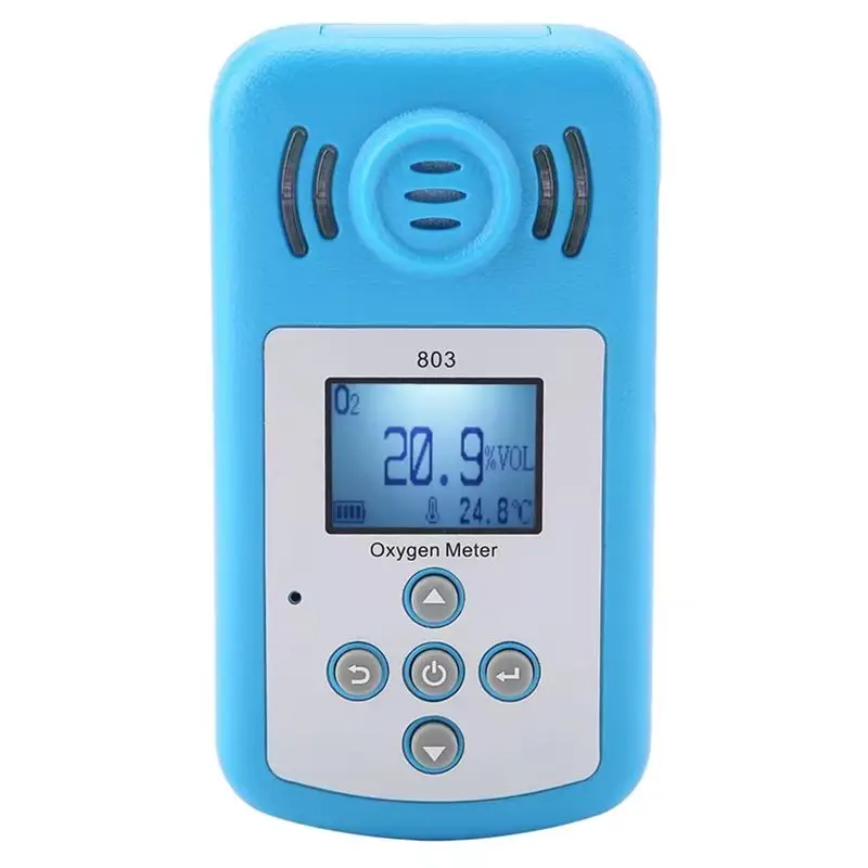 

A24F-Gas Leak 803 Oxygen Gas Oxygen Gas 803 Blue Digital Display Oxygen Gas Leak 10-+50℃