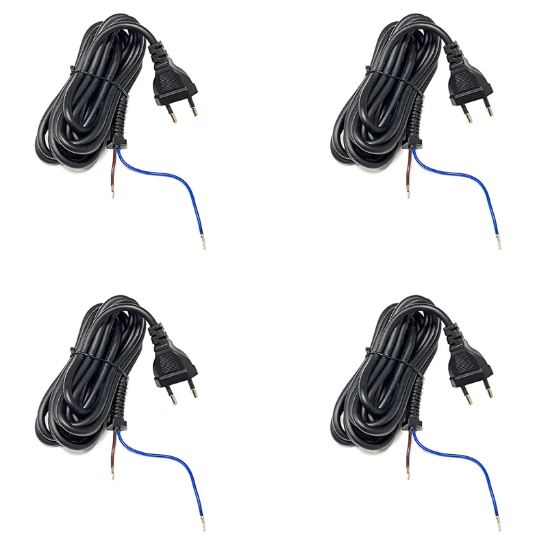 

2025-4X Replacement Power Cord For Wahl 8147 8466 8467 Hair Clipper Cable Hair Trimmer Part DIY Accessory EU Plug