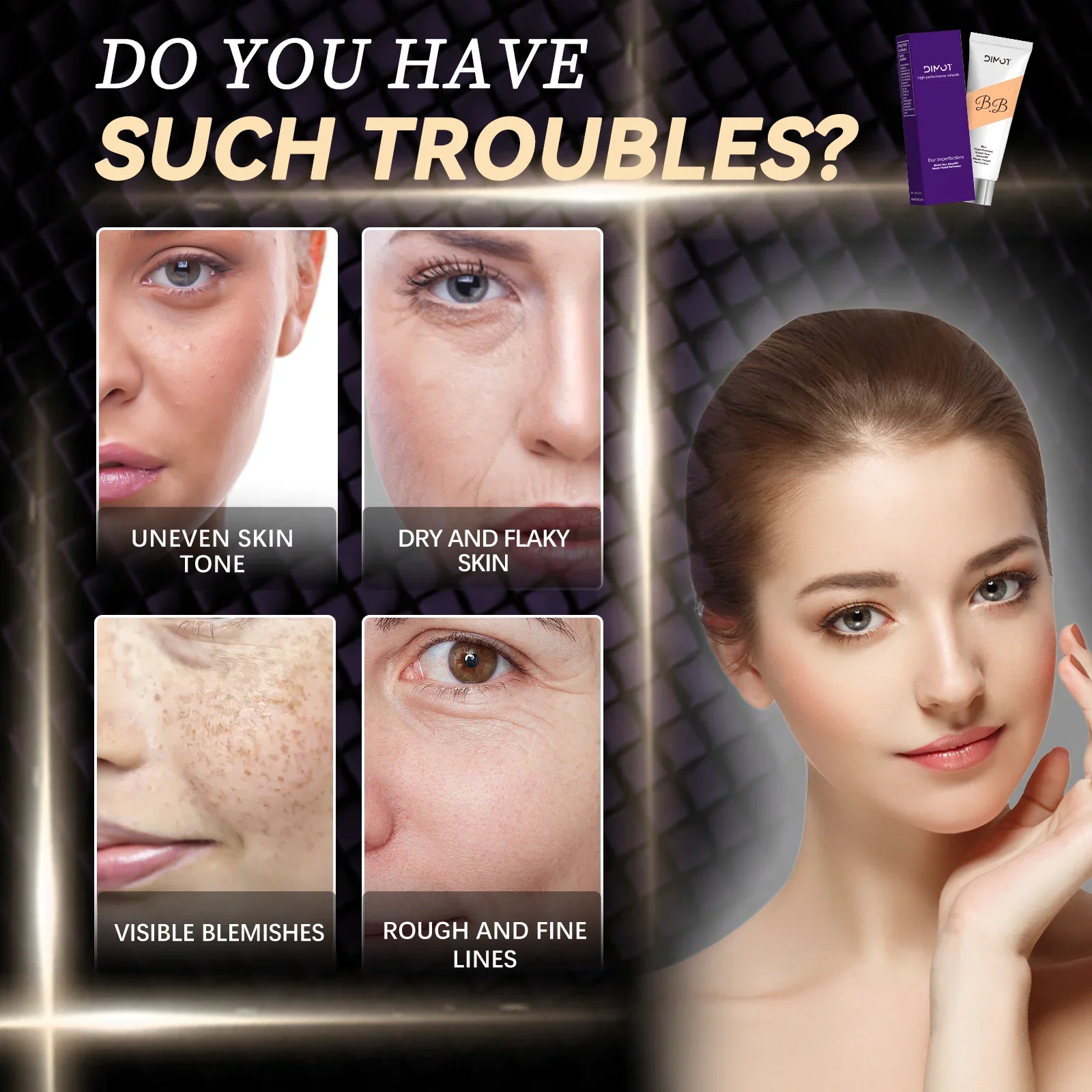 BB كريم واقي من الشمس مسحوق نفخة ترطيب الأساس المخفي تبييض السيطرة على النفط تجميل ضد الماء مستحضرات التجميل