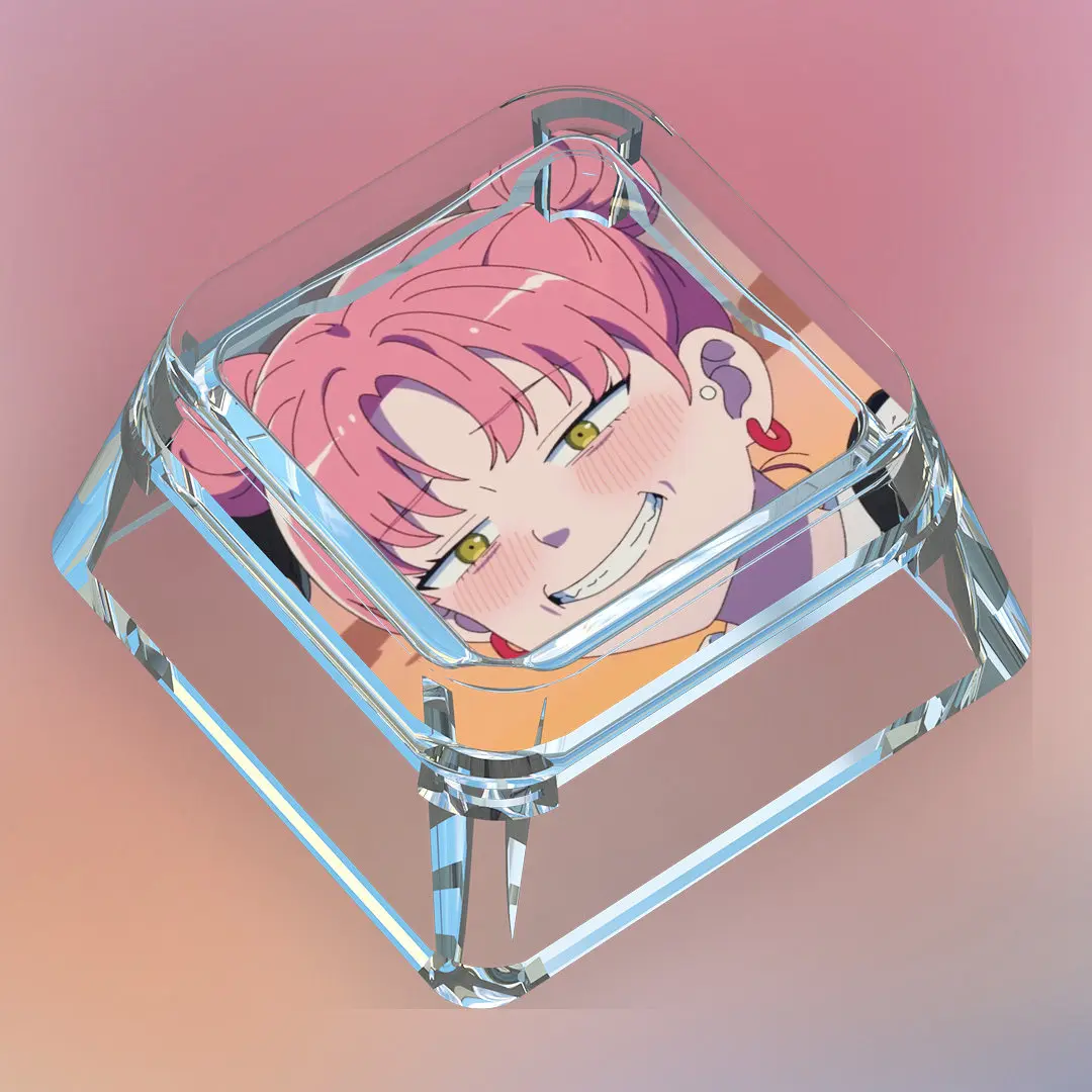 Diy Goddess Story Suzuki Mechanical Keyboard Keycaps Cross-Axis Mechanical Keyboard Pc Personalized Keycaps Gift Toys