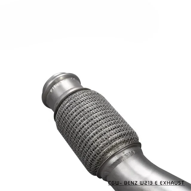 High Quality Auto Spare Parts Factory Price Exhaust Muffler Catback with Valve For Benz W213 E200 E300 2.0T