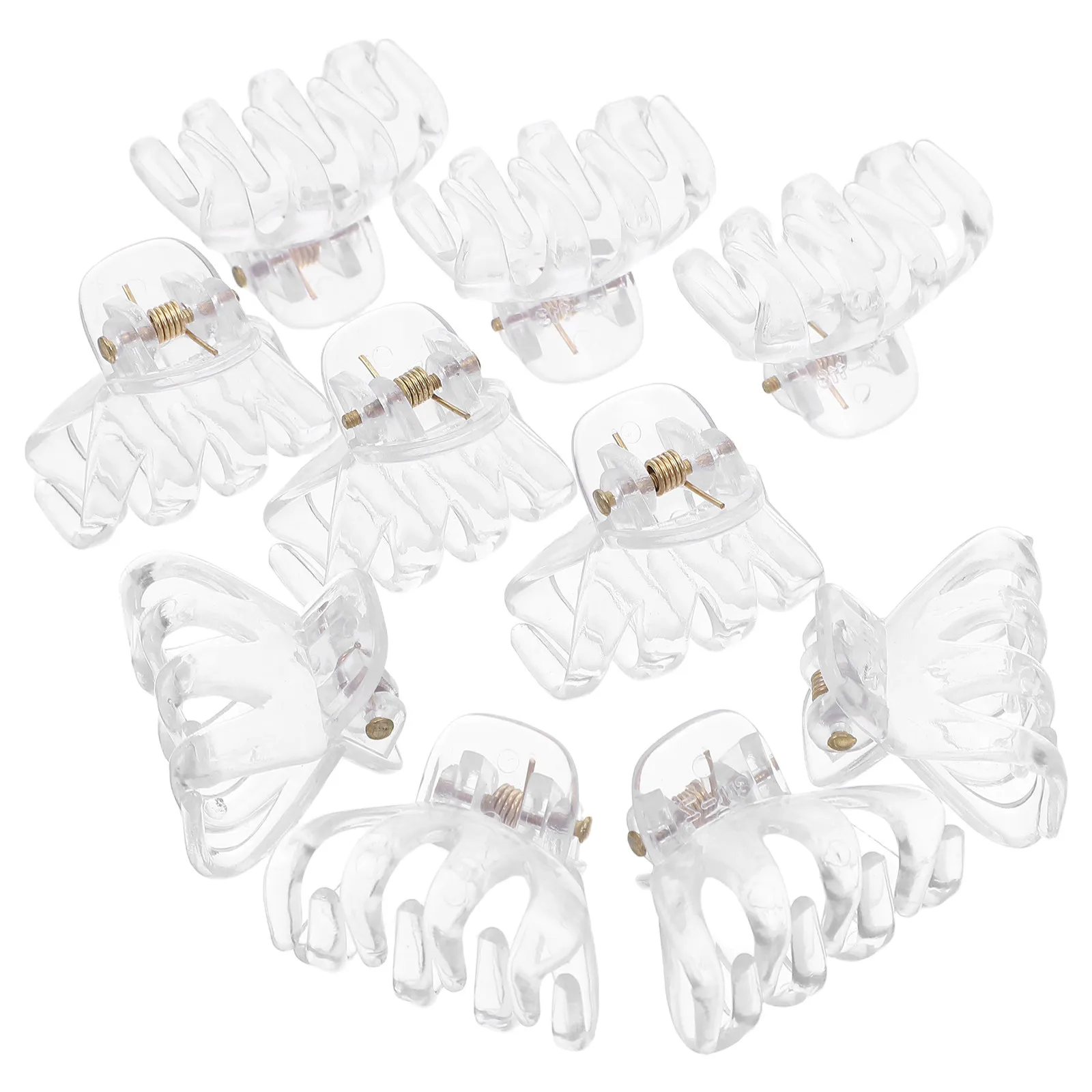 

24Pcs Little Octopus Hair Claw Clips Plastic Hair Accessories High Toughness Smooth Teeth Styling Tools for Women Girls