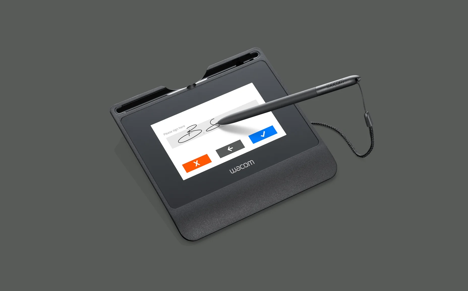 Imagem -03 - Wacom-color Display Signature Pad Stu540 Stu540 Original Novo