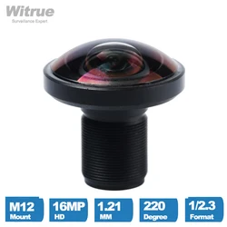 Lente ojo de pez HD 1,21mm 220 grados 16 megapíxeles 1/2.3