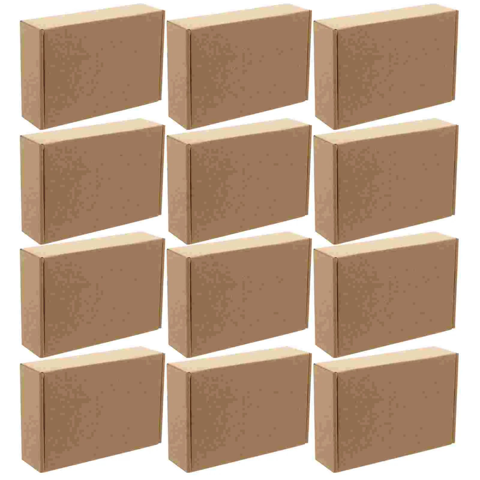 

50pcs Corrugated Board Packing Boxes Moving Boxes Express Storage Boxes Moving Boxes Set Corrugated Paper Boxes