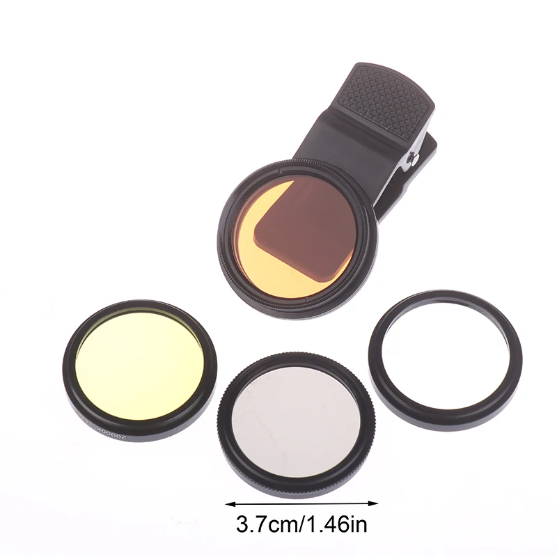 فلتر تصوير حوض السمك مقاس 37 مم - عدسة مرجانية لتصوير خزان المياه المالحة/المياه العذبة، يزيل الوهج ويعزز الألوان