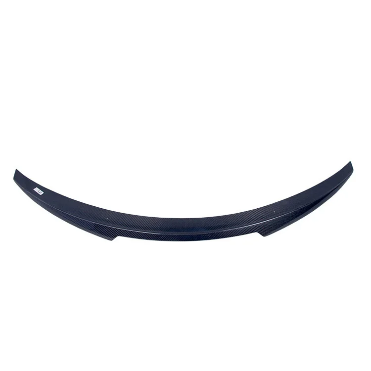 Damei High Quality W205 Upgrade CS Style Spoilers Trunk Wing Authentic Carbon Fiber Rear Spoiler For  C Class 2014-