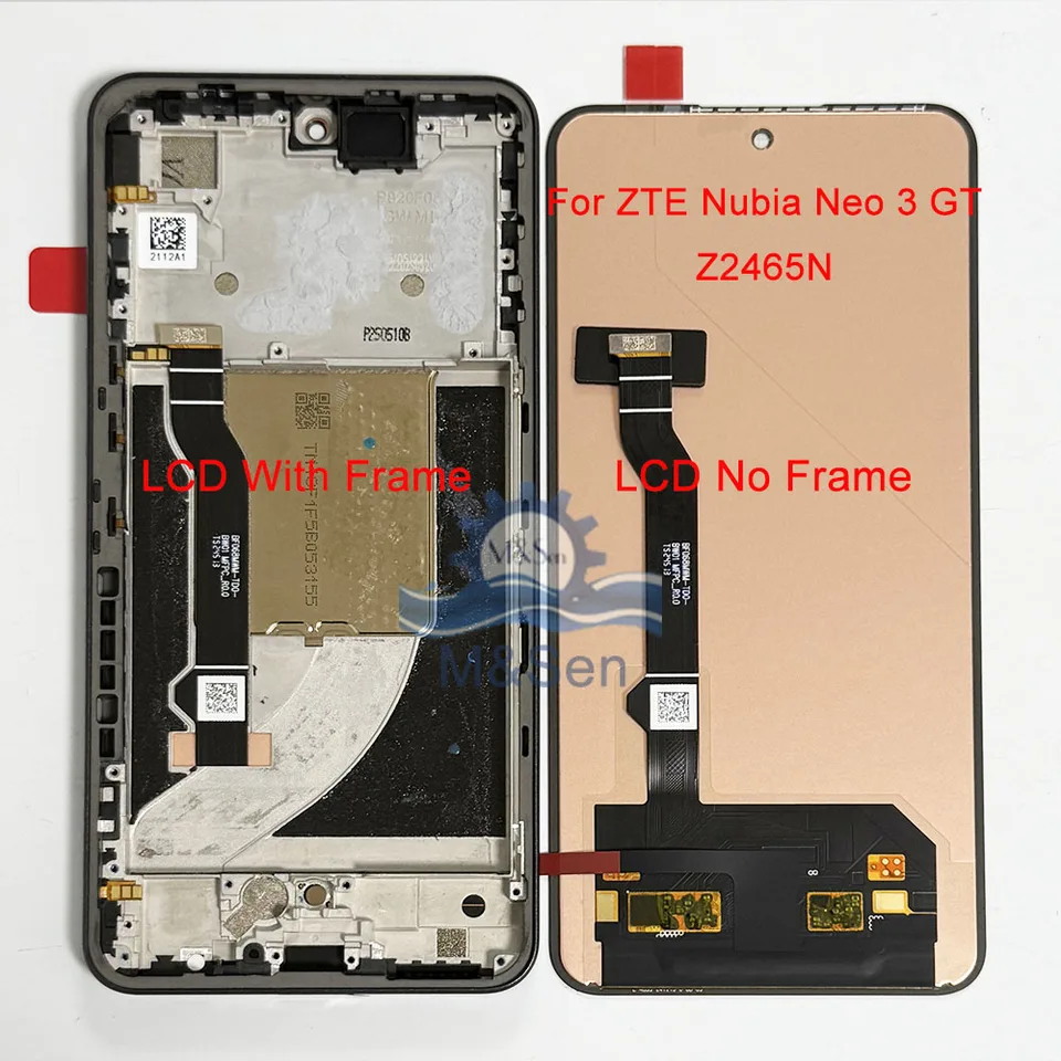 Original For ZTE Nubia Neo3 4G Z2461/5G Z2464N LCD Display Screen+