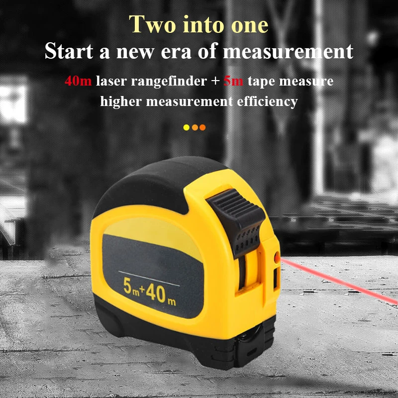 Laser Rangefinder Range Finder Golf Surveying Equipment Telescope Tape Measure Retractable Long Range Laser Electronic Roulette