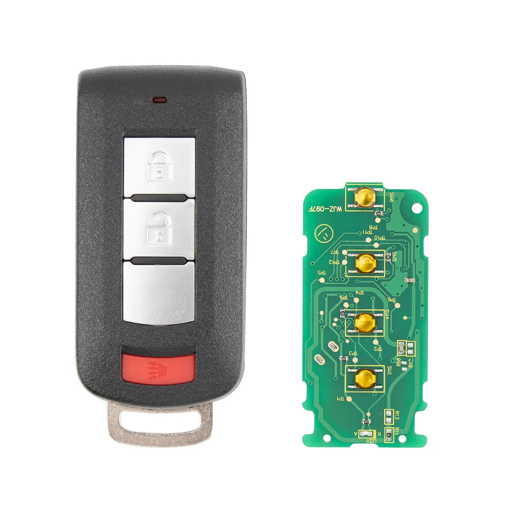 Okey Remote Car Key 434MHz ID46 PCF7952 For Mitsubishi Lancer Outlander 2008-2016 G8D-644M-KEY-E Proximity Card