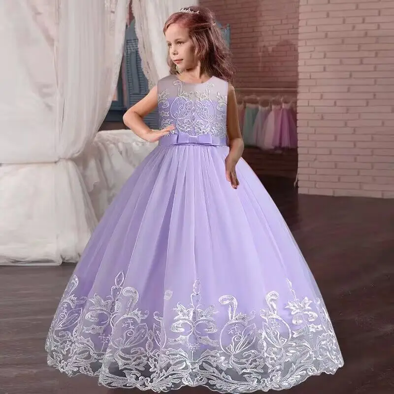women's long sequin dresses Faux-Wrap Long Sequin Formal Dress with Long Sleeves Lapis Blue / Large