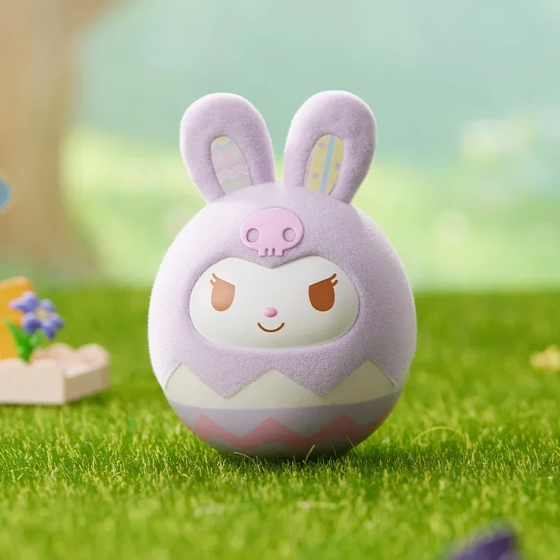 MINISO Sanrio Coniglio Uova Divertenti Scatola Cieca Scatola Misteriosa Caixa Sorpresa Ragazze Anime Figure Modello Carino Regalo Di Compleanno