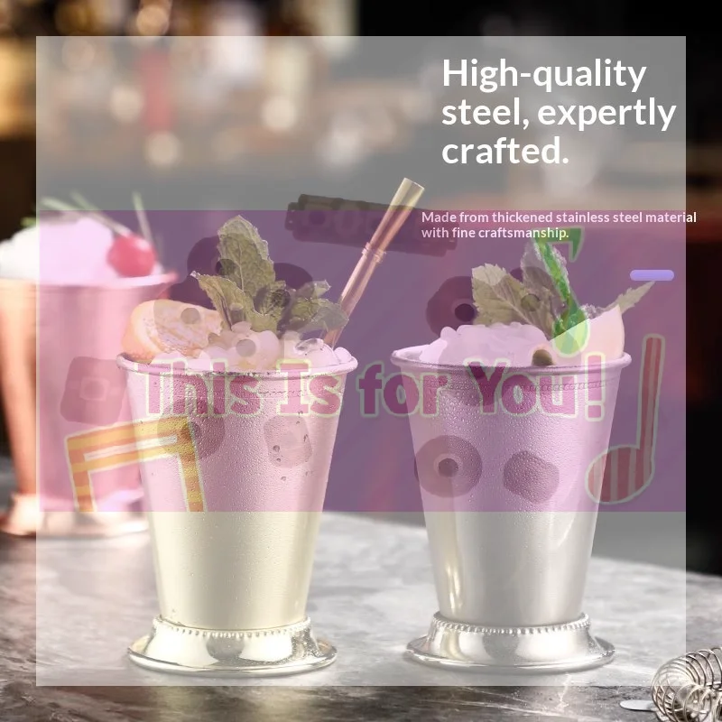Wine Beer Mix - 【MA】Stainless Steel Mint Julep Mug -