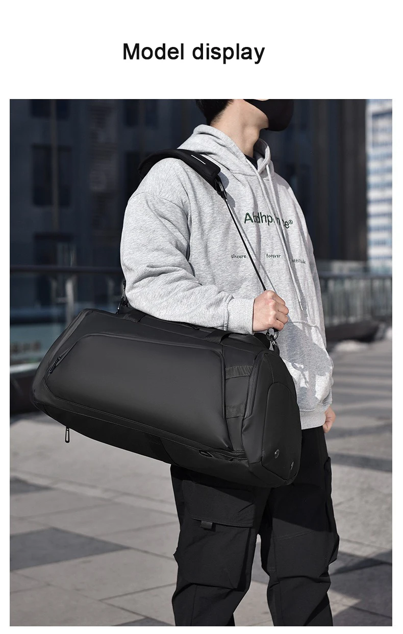 Golf Boston Tasche Golf Kleidung Reisetasche Große Kapazität Business Rucksack Multifunktions Sport Fitness Trocken Und Nass Trennung – Detail 7
