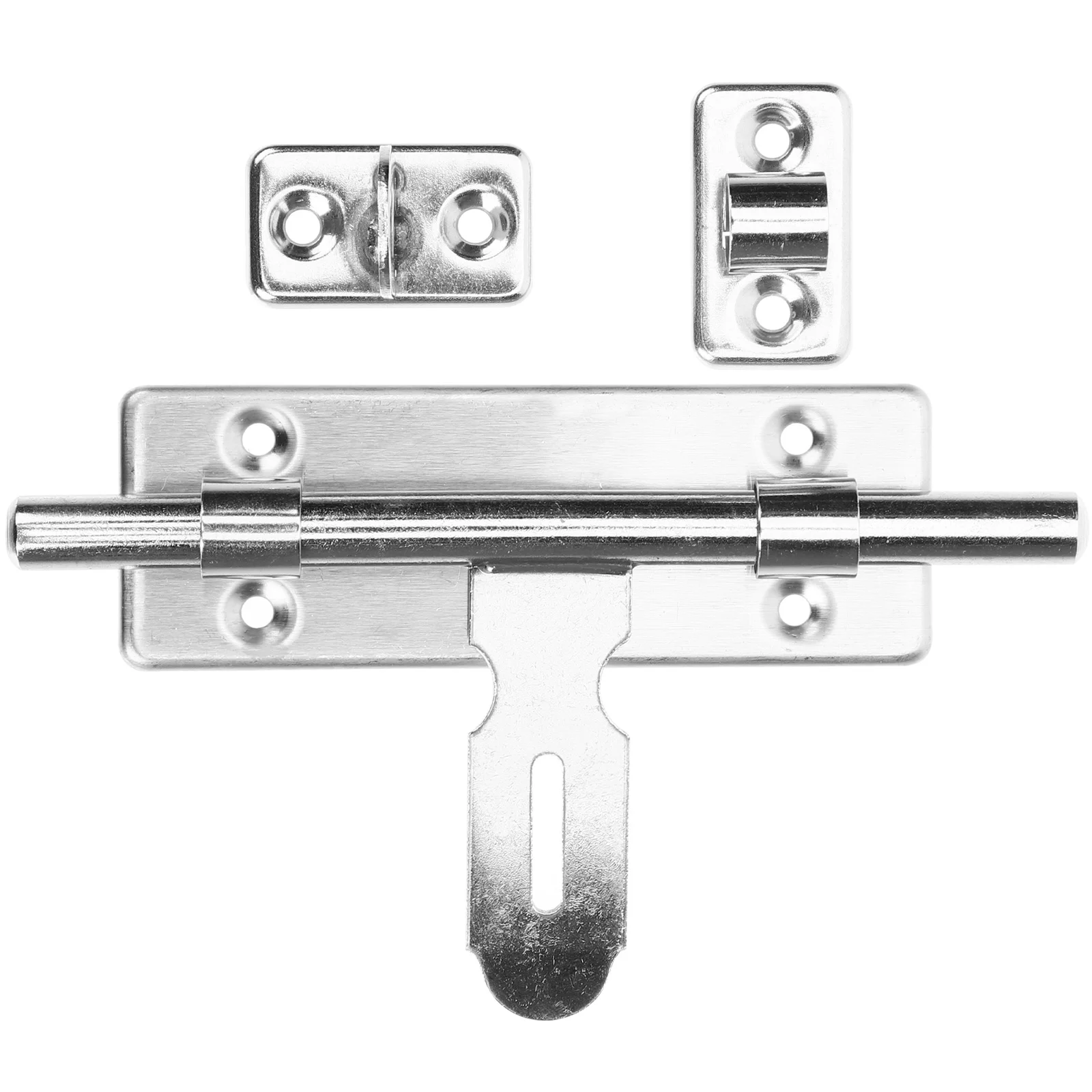 

2Pcs Stainless Steel Door Slide Bolt Latch Lock for Bathroom Bedroom Shed Security Door Latch Corrosion Resistant Rust Proof