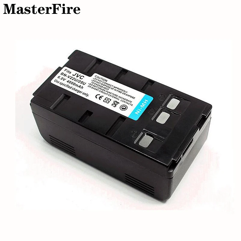 BN-V22U BN-V25U 4000mah 6V بطارية الكاميرا ل JVC BN-V11U BN-V12U BN-V14U BN-V18U BN-V20U BN-V24U BN-V25 BN-V65 Ni-MH بطاريات