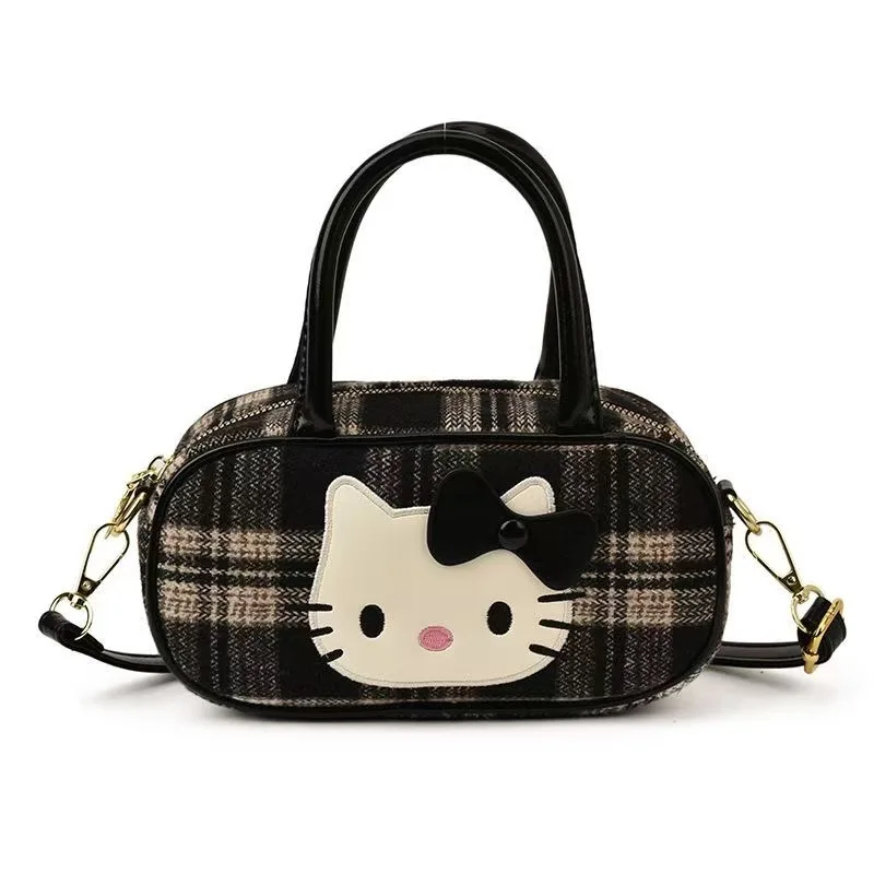 

Sanrio Summer Bags Cartoon Cute KT Cat Crossbody Bag Female Large Tote Design Handbag Fashion Pattern Backpack