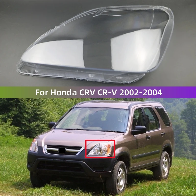 

Для Honda CRV CR-V 2002 2003 2004, автомобильные аксессуары, фары, стеклянный корпус