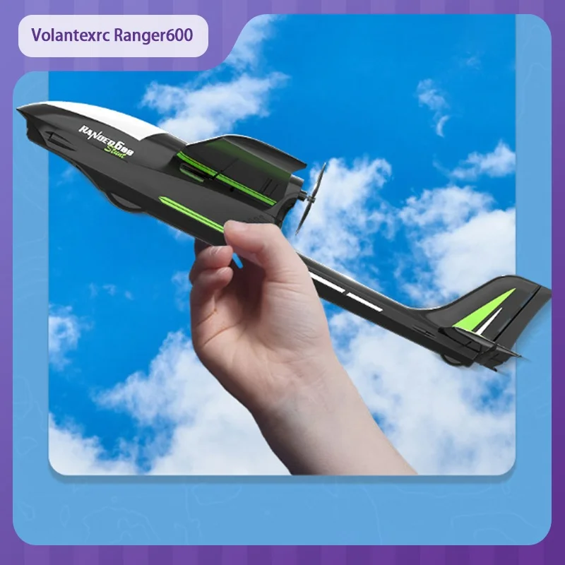 

Volantexrc Ranger600 Rc Plane Glider Beginner'S Remote Control Model Four Channel Fixed Wing Remote Control Aircraft Toy Gift