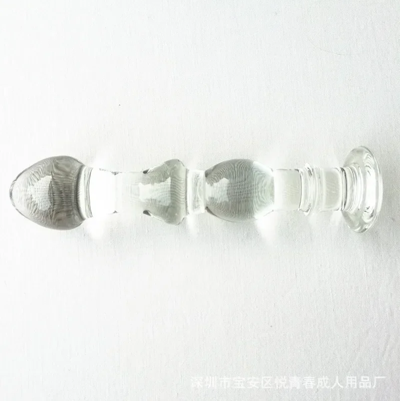 كريستال زجاج شرجي ألعاب جنسية فتحة الشرج الفناء الخلفي سدادة G بقعة عصا الإناث متعة الاستمناء مثليه Gspot تحفيز #1