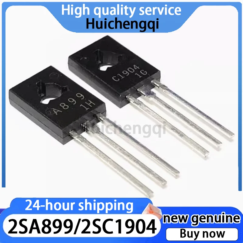 5PAIR/10PCS Original Genuine 2SA899 2SC1904 Paired with A899 C1904 TO-126 PNP Transistor