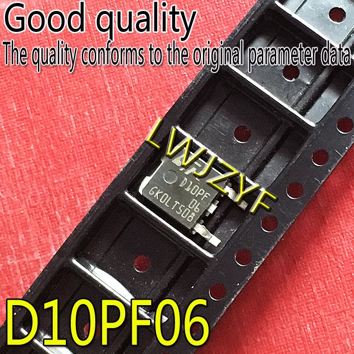 (1Pieces) New STD10PF06 D10PF06 P MOS  TO-252 60V10A MOSFET P-channel chip  Fast shipping