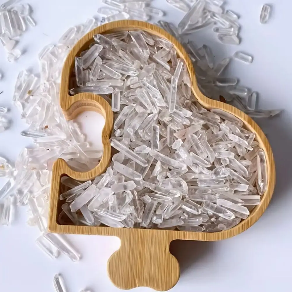 Small Size Clear Quartz Points High Quality Natural Rough Quartz Crystals Chip Used As Decoration and Jewelry Material