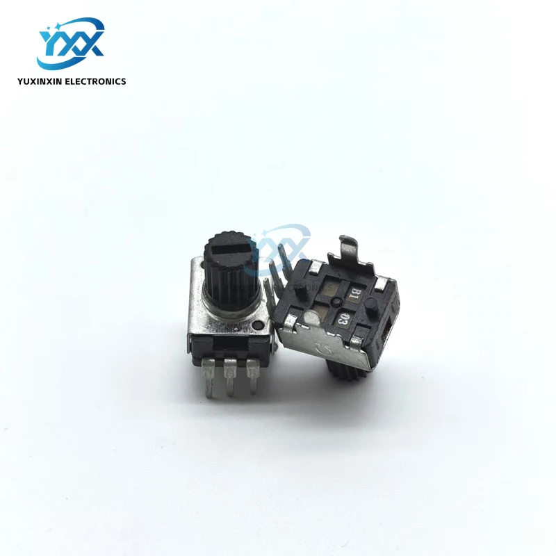 10 قطعة RV09 مقياس الجهد العمودي RV0932 المقاوم القابل للتعديل 1KΩ 2KΩ 5KΩ 10KΩ 50KΩ100KΩ200KΩ L15mm (عمود قصير 7.5 مللي متر) نوع WH09