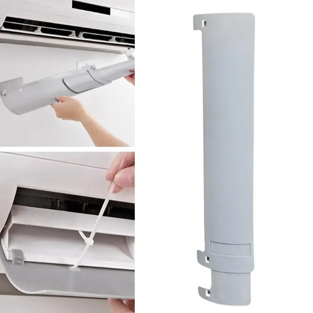 Выдвижной дефлектор кондиционера, регулируемая перегородка для лобового стекла, телескопический диапазон 41 76 см, простая установка