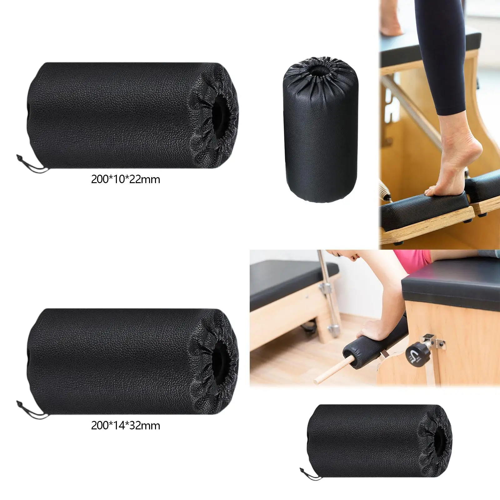 Almohadilla de espuma para pies, mango de rodillo, envoltura de agarre para máquina de ejercicio, entrenador Abdominal, banco de entrenamiento, extensión de piernas, banco de pesas, gimnasio en casa