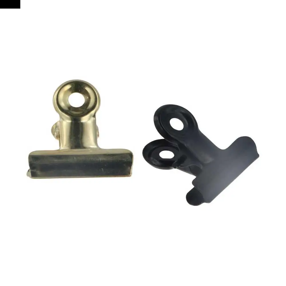 

Rose Gold Memo Clip Stationery Bookmark Clips Stainless Steel Student Ticket Clamp Round Metal Clamp Binder Clip Paper Clips