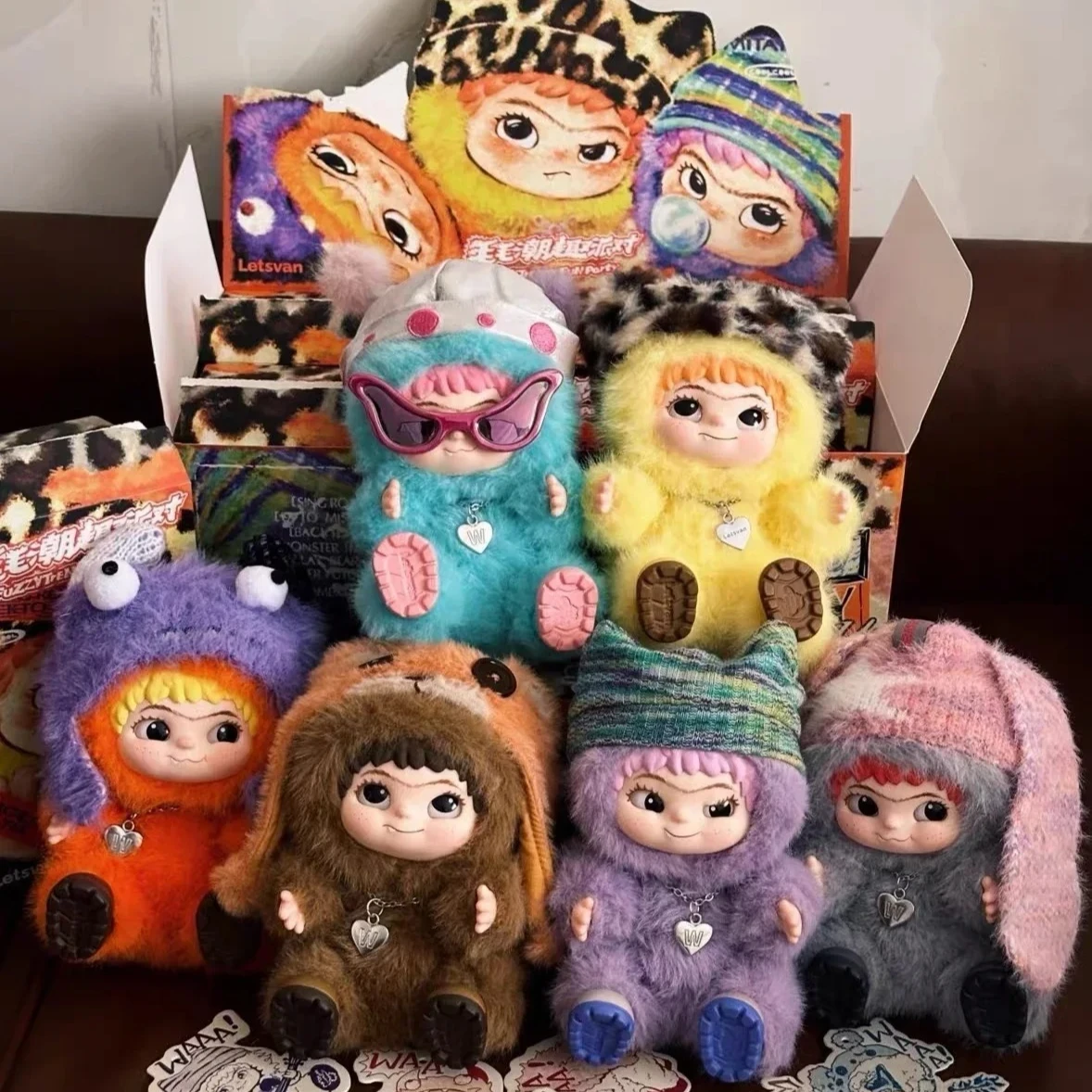 

AAA2026 Новый продукт WaKuku Blind Box Bare Edition, плюшевая мягкая игрушка, милый и очаровательный брелок для ключей, сумка, подарочная подвесная игрушка, ГОРЯЧИЕ распродажи