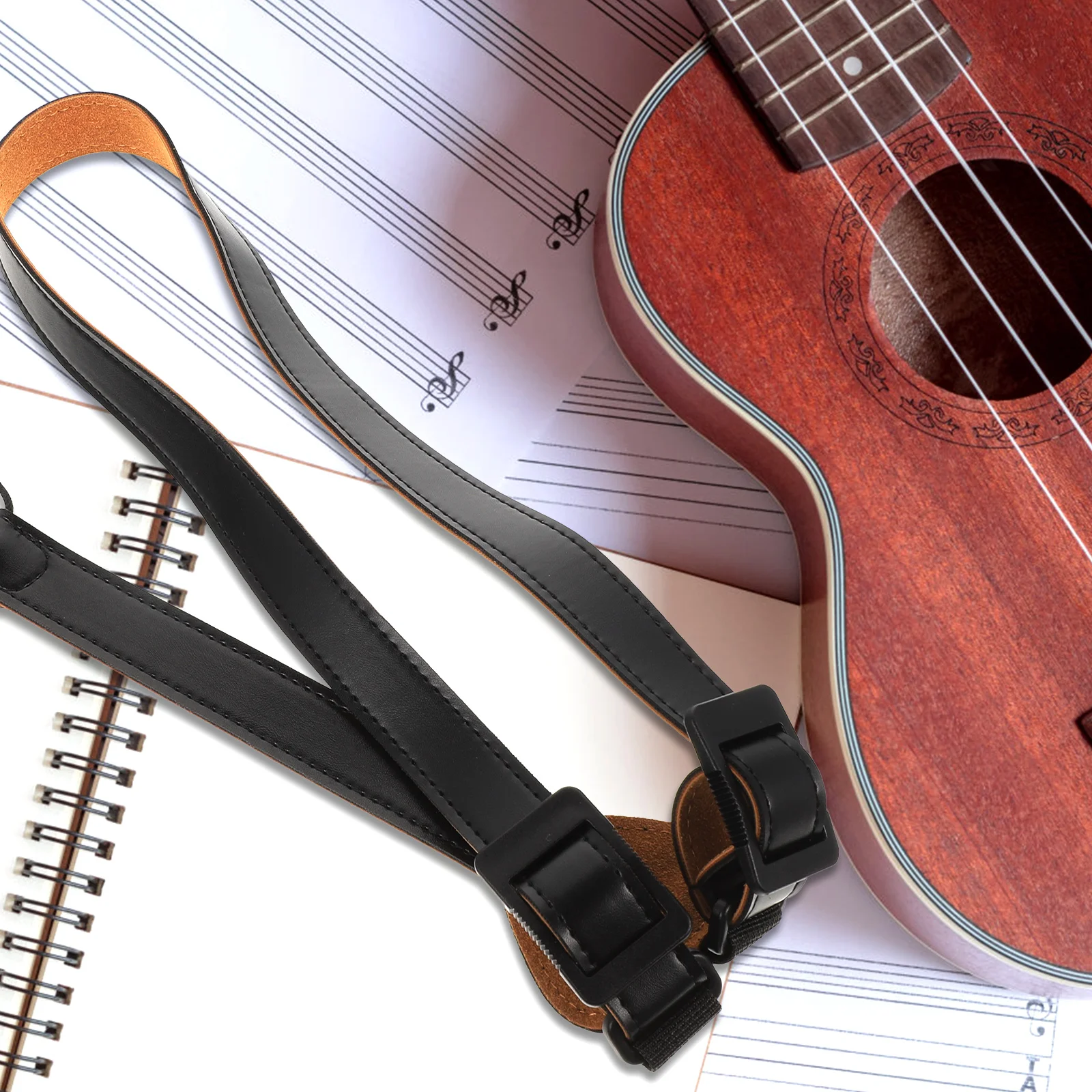 

Ukulele Strap Durable Guitar Sling Simple Women Eco Friendly Material Adjustable Belt Instrument Accessory Musical