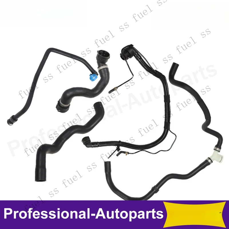 S+ 5*Radiator Coolant Hose&Heater Hose & PCV Pipe For Chevrolet Trax 1.4L 2015-2020
