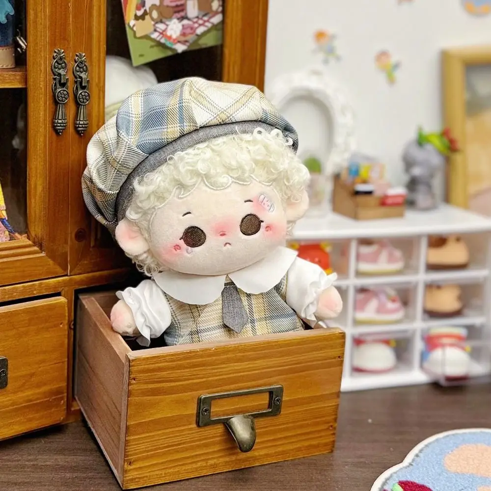 DIY Dress-up 20CM Kleidung Hemd Hose Hübscher Anzug Baumwolle Outfit Handgemachte Alltagskleidung Kleiden Idol