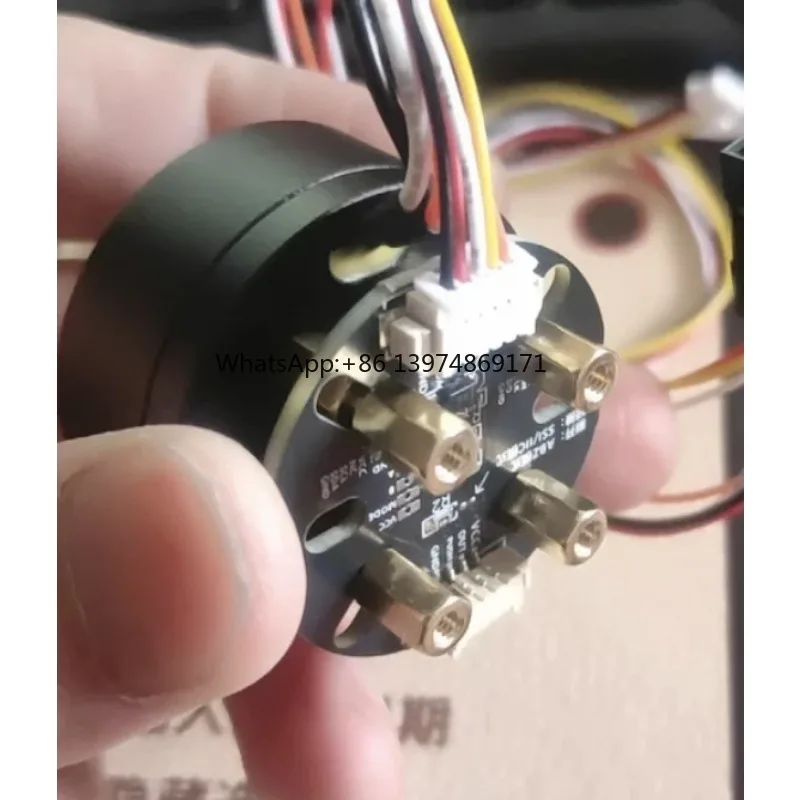 2804 DC brushless motor magnetic encoder AS5600/MT6701 driver board FOC hollow shaft pan/tilt