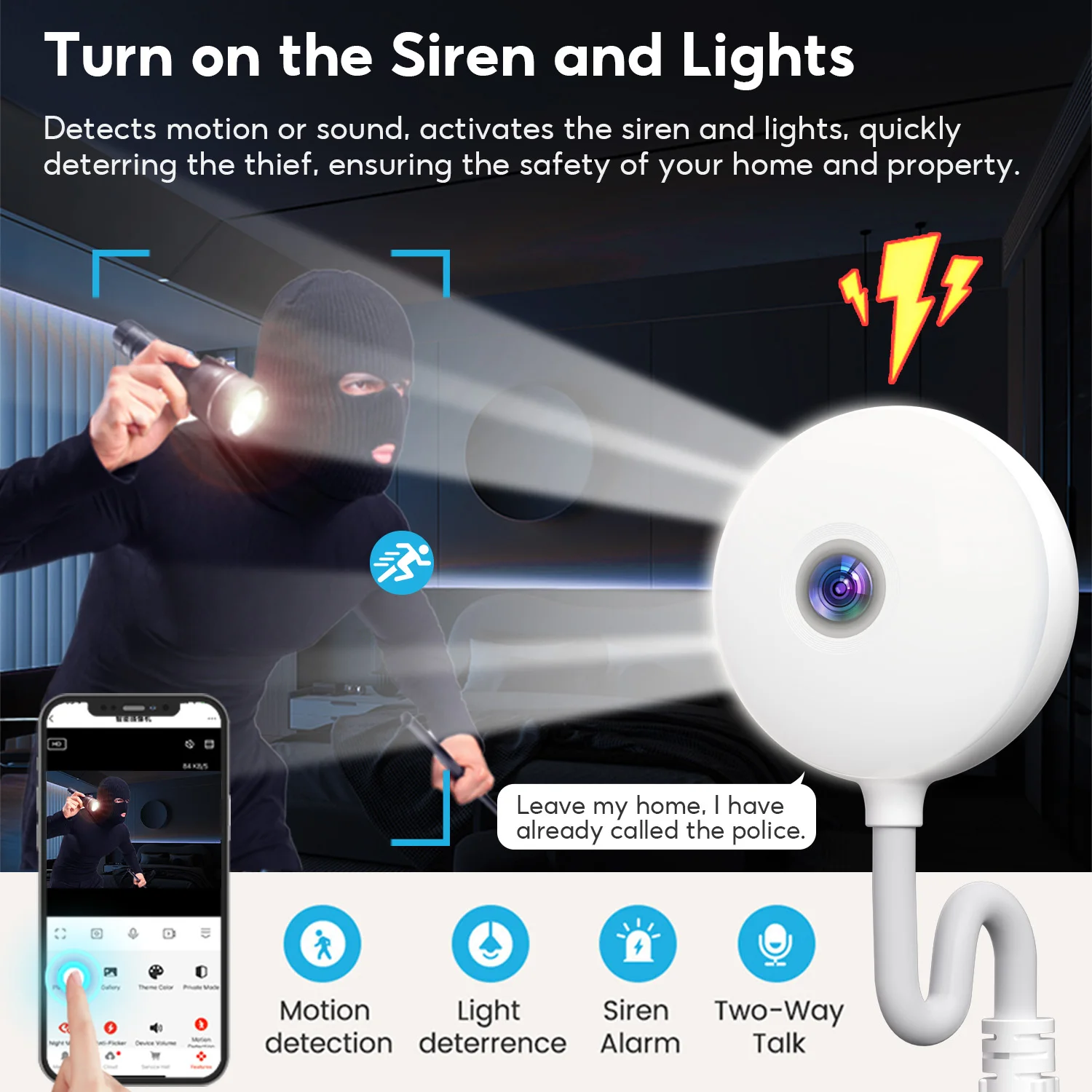 MeeGoo Intelligent Wireless WiFi Baby Monitoring HD Camera L01 JS-K500 USB Plug IP Surveillance AI Auto Tracking Babe Cam new