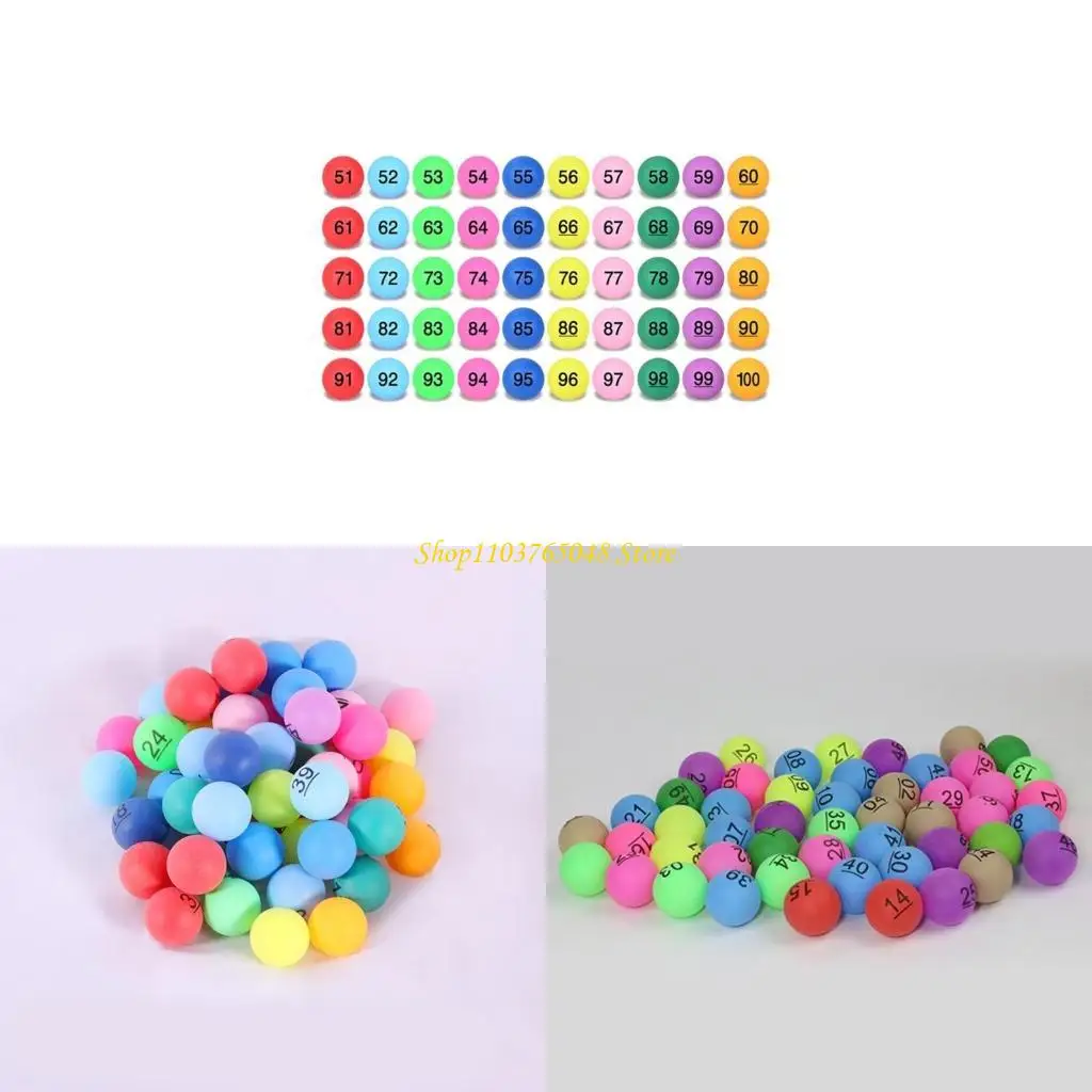 

R53e number table tennis balls carnival game balls lothere lottery balls для лотерейных вечеринок