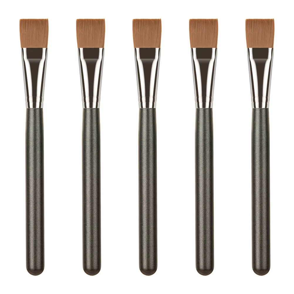 5 uds cepillos para mascarilla Facial aplicador suave Flexible herramientas de belleza reutilizables para el cuidado del salón en casa accesorios de maquillaje