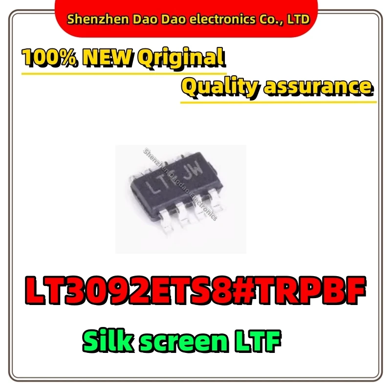 

LT3092ETS8 LT3092ETS8#TRPBF Silk Screen LTF SOT23-8 Power supply current monitoring IC chip quality new