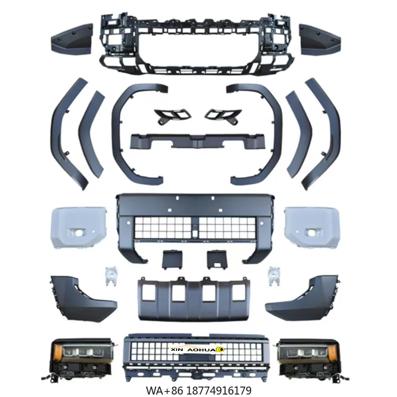 

Новые детали LC250 для переднего бампера LC250 по низкой и высокой специальной обновления со встроенными фарами