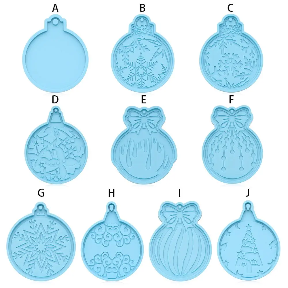 Подвеска, форма для конфет, шоколадной глины, силиконовые формы, форма для рождественского шара, формы для ключей, инструмент для изготовления ювелирных изделий