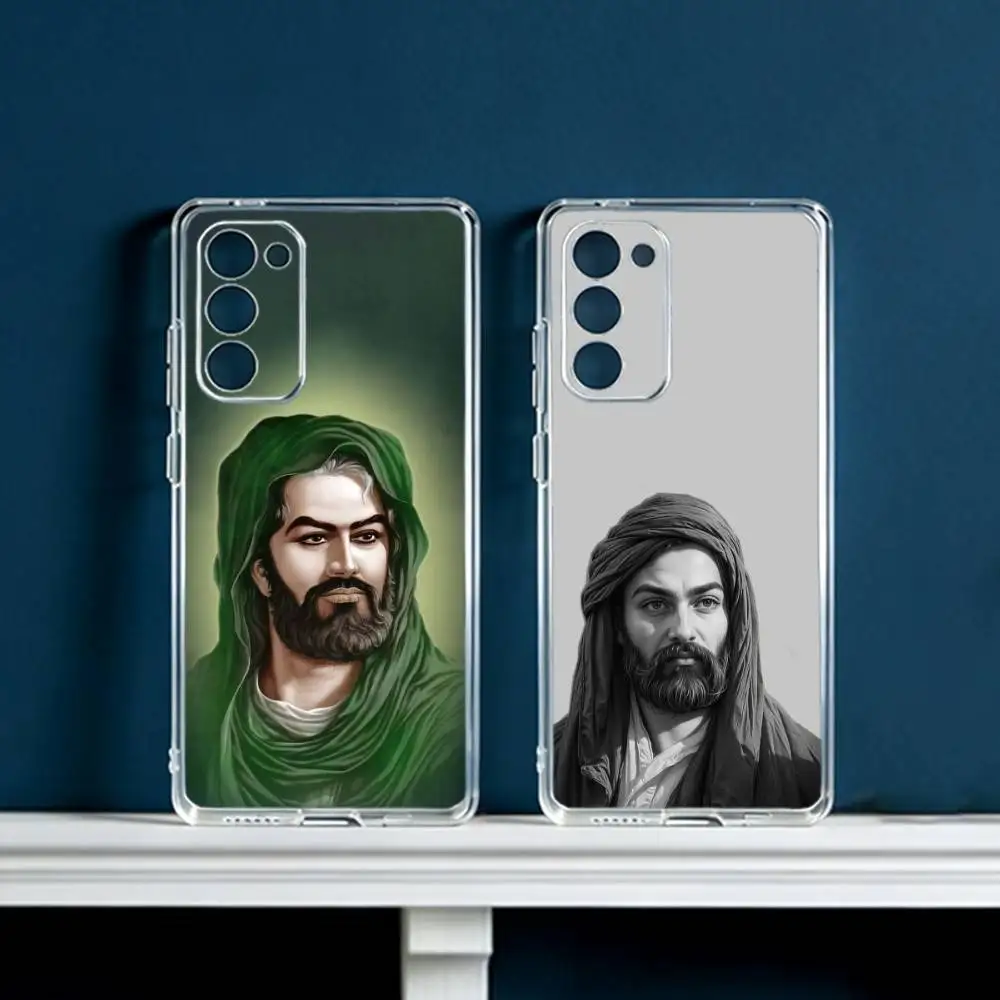 I-Imam H-Hussain Shia Ali  Phone Case For Samsung Galaxy S24 S25 S23 S22 S21 Plus S24 S25 Transparent Cover Case