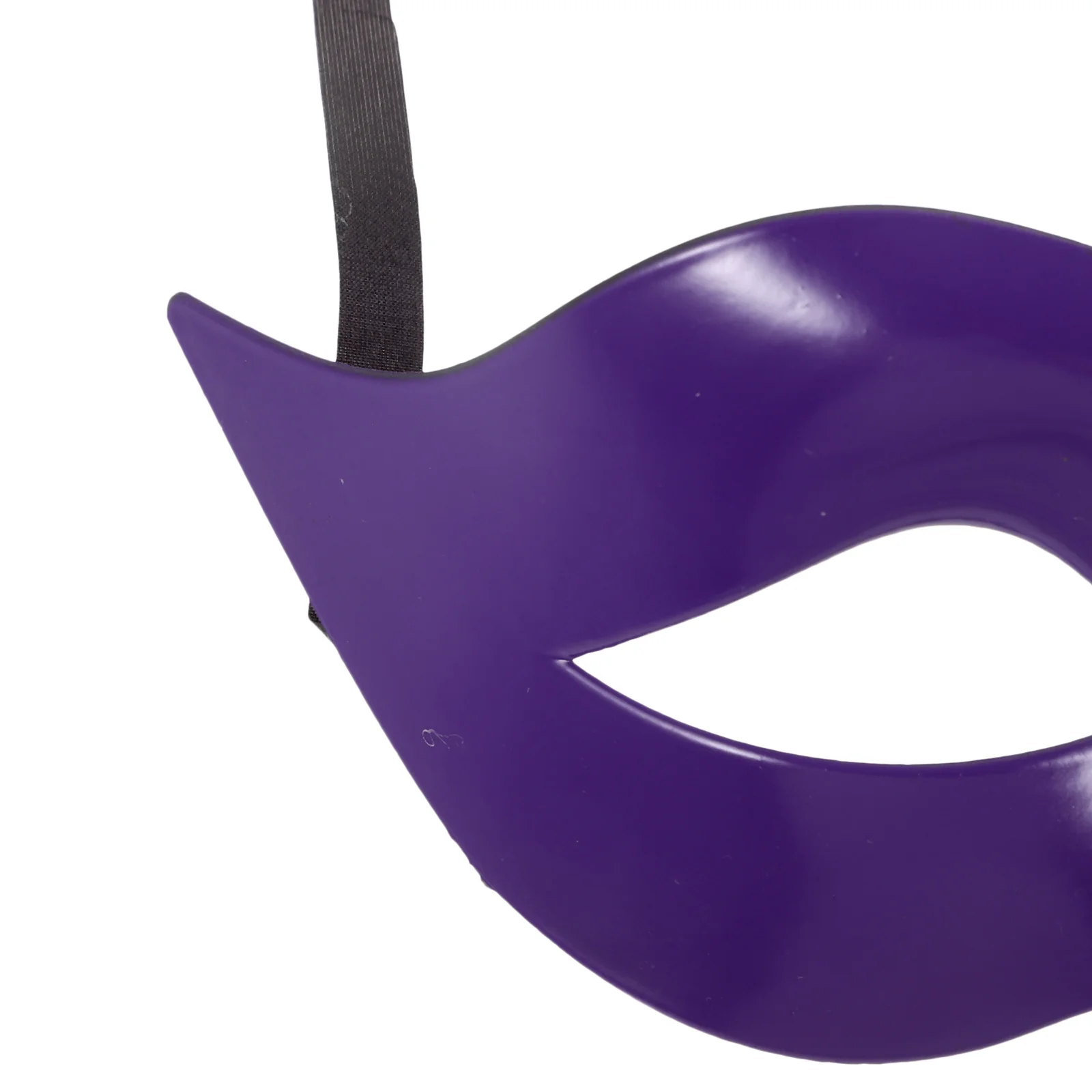 

Half Face Mask Purple Masquerade Ball Party Eye Mask For Men Costume Event Durable Creative Design Party Accessory