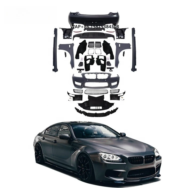 

Hot-sale Front Rear Bumper Side Skirts M6 Body Kit for 6 Series F06 F12 F13 640I 650I Upgrade M6 Body Kit