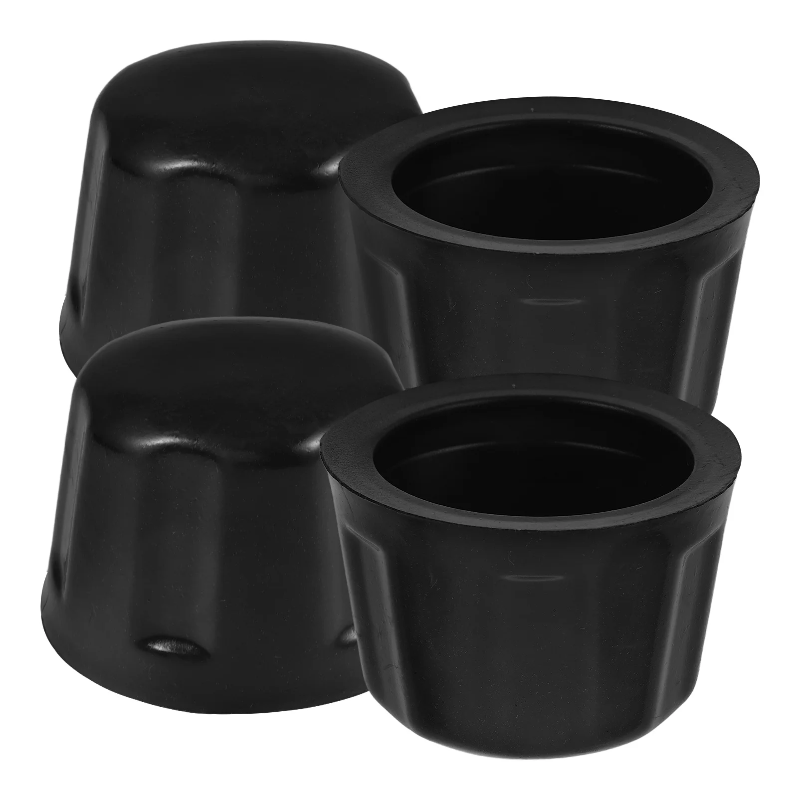 4 pezzi Atv Mozzo ruota Tappi antipolvere Copertura in gomma per 110-250cc Quad Rim Ruota Dado Protezione Pneumatico Bullone Caps Atv Pneumatico Dadi